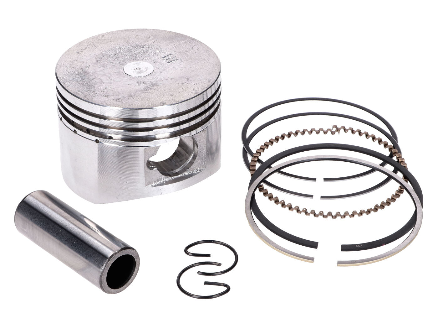 Set piston supradimensionat 101 Octane -B- 125cc 52.4mm ax 15mm pentru GY6 125 152QMI SYM, Baotian, Flex Tech și alte mărci