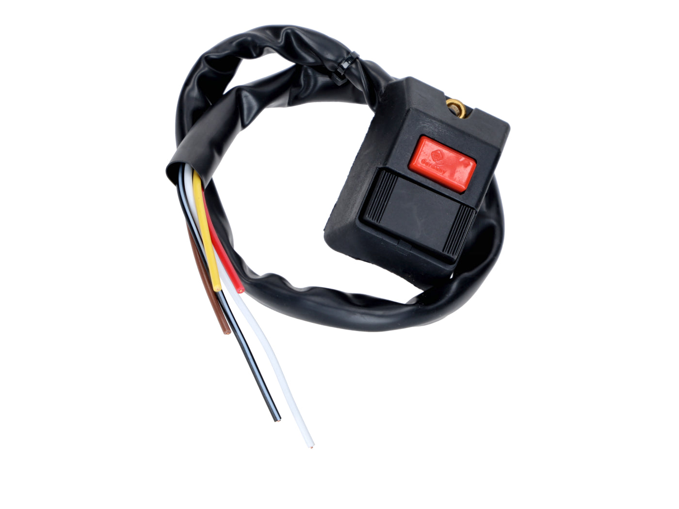 Comutator Lumini Scurtă/Lungă și Claxon 101 Octane negru pentru Armătură Magura Zündapp, Hercules, Kreidler, Sachs, Puch și alte modele