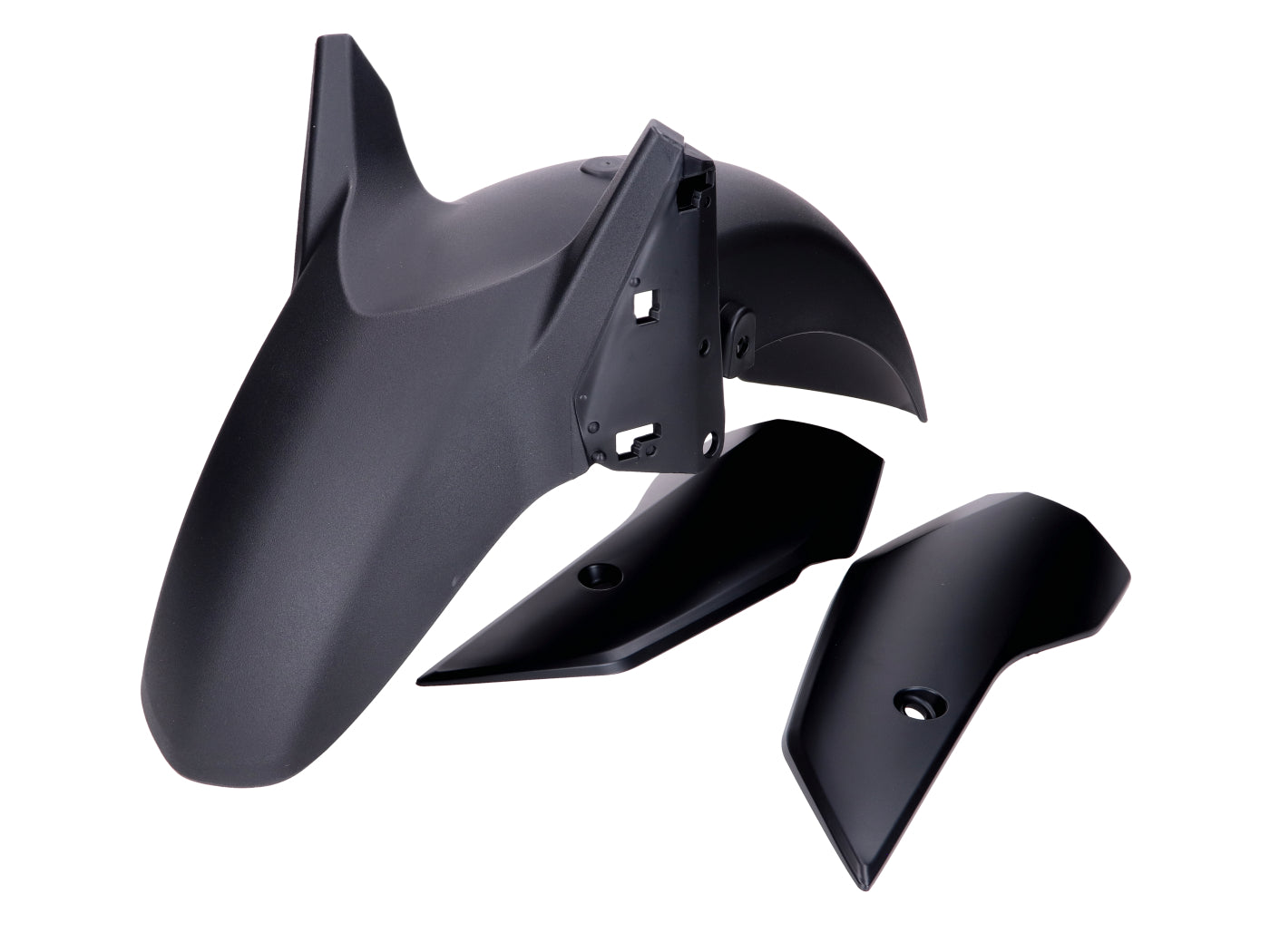 Set apărătoare față 101 Octane negru mat pentru Yamaha X-Max 125cc, 300cc 2023-