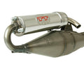 Eșapament sport scuter LeoVince TT pentru Piaggio Zip, Fly, Typhoon, Gilera Ice, Aprilia SR Motard 50 2T