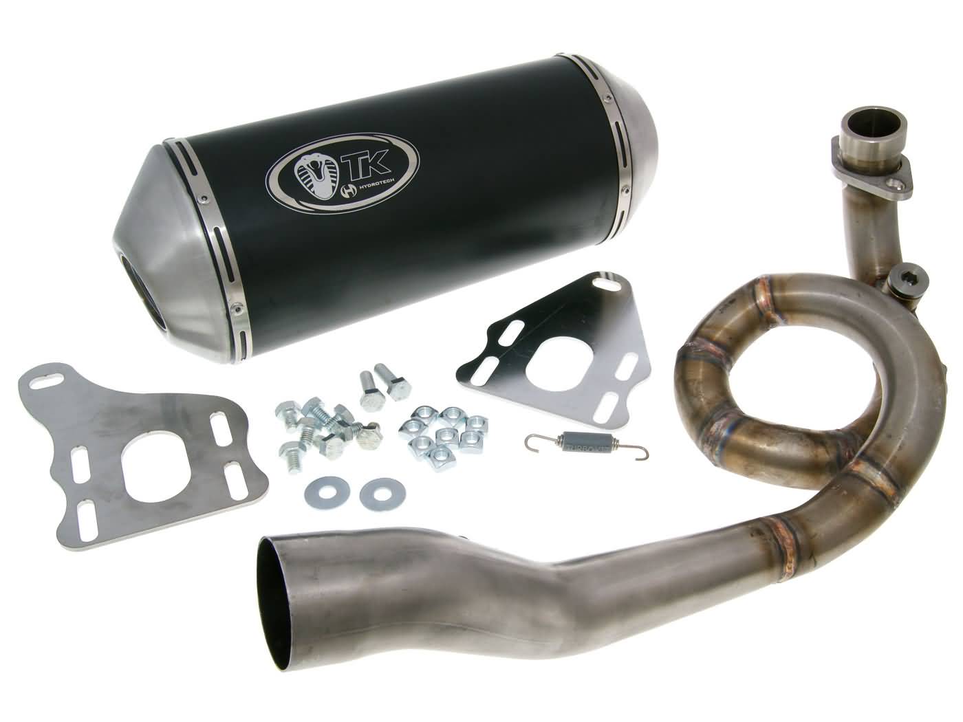 Eșapament sport scuter Turbo Kit GMax 4T pentru Vespa GT 125, GTS 125, GTV 125, GTV 125 Navy