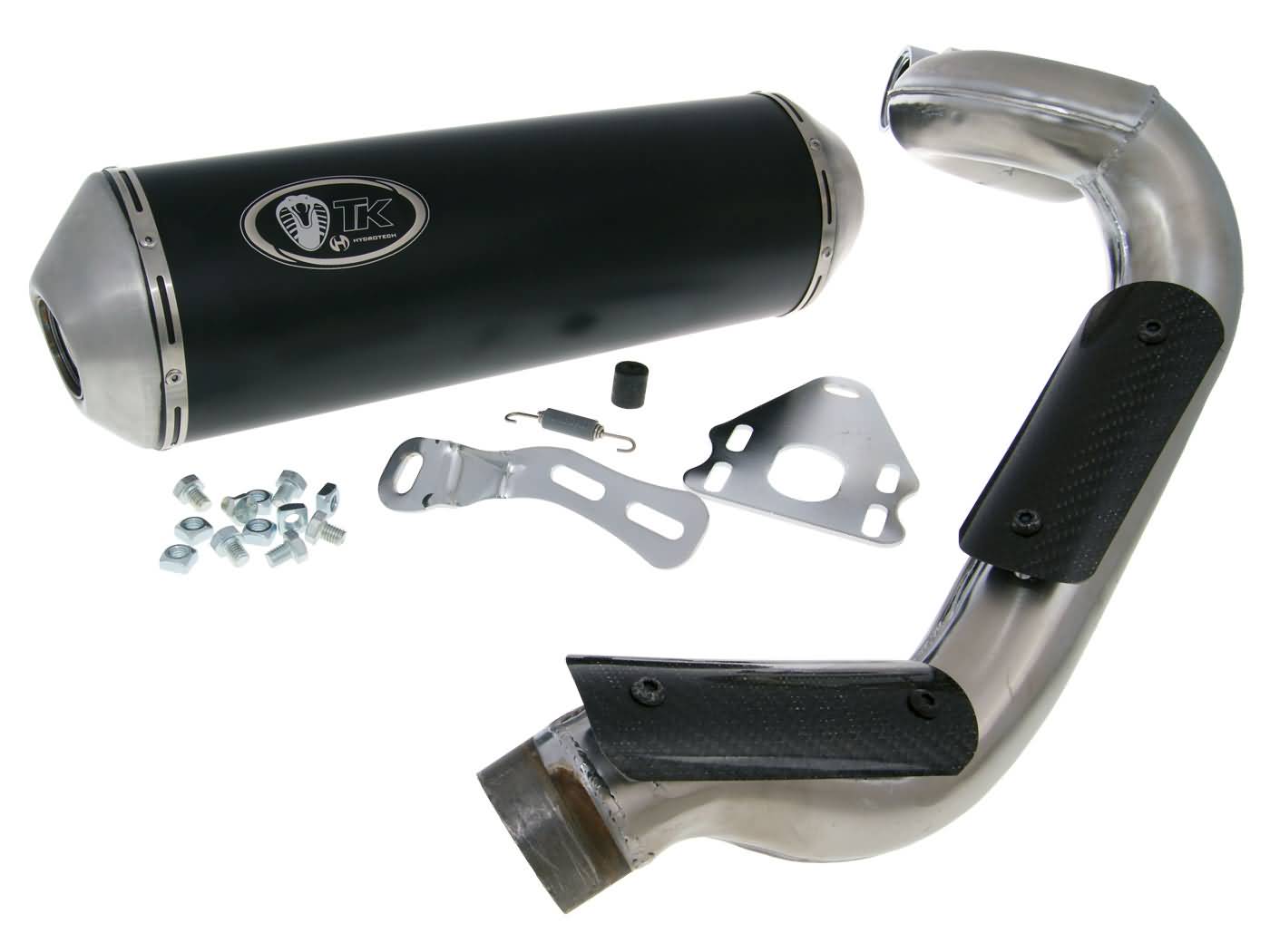 Eșapament Racing Turbo Kit GMax 4T pentru Piaggio Beverly 500 ie 4V, BV 500 4V, BV 500 ie 4V