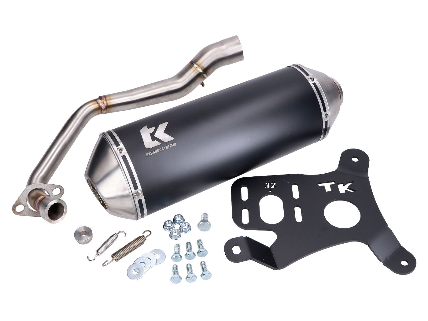 Eșapament sport scuter Turbo Kit GMax 4T pentru Yamaha Cygnus XC125 X, MBK Flame XC125 X