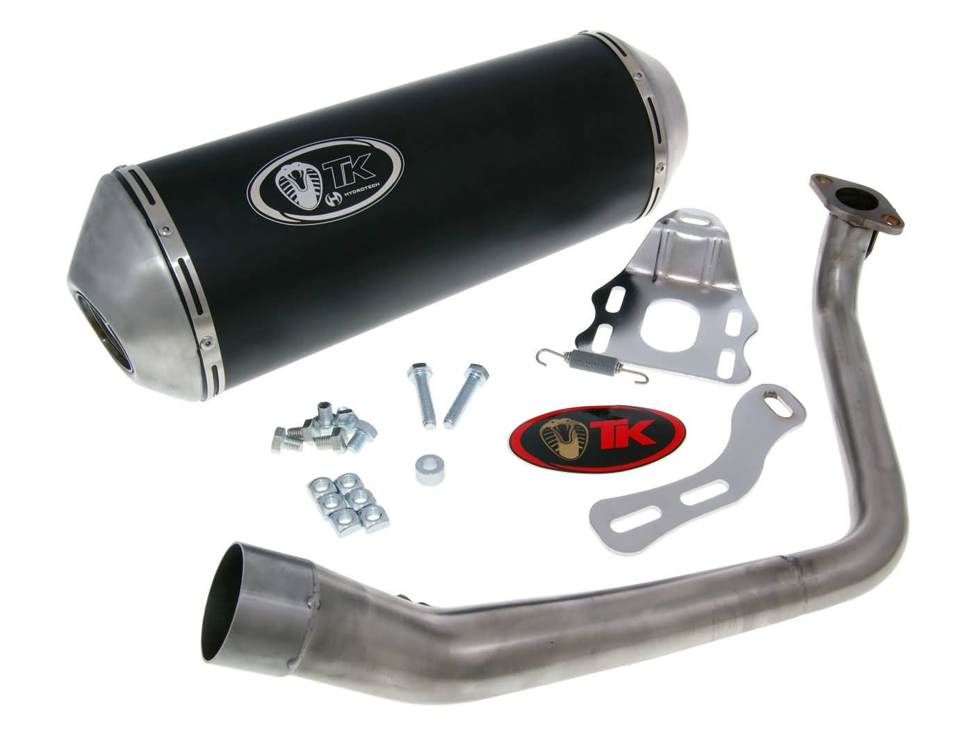 Eșapament Racing Turbo Kit GMax 4T pentru SYM Joyride 125, Joyride 150, Joyride 125 Evo și alte modele
