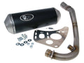 Eșapament sport Turbo Kit GMax 4T pentru Piaggio, Gilera, Aprilia 250-300