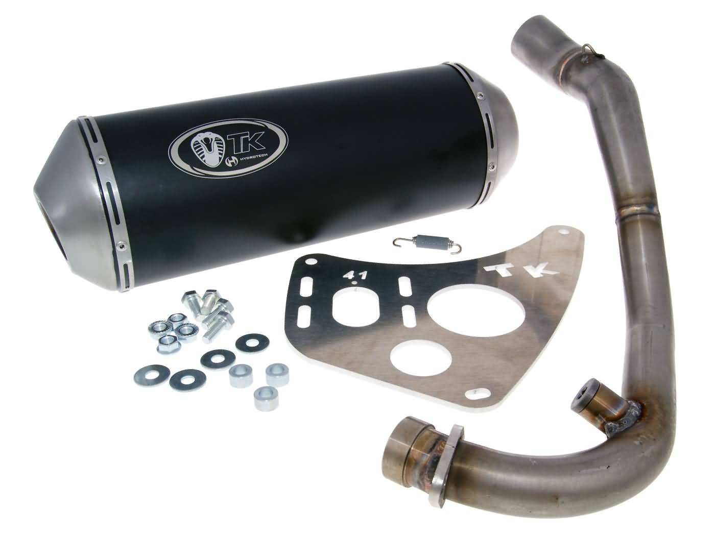 Eșapament sport Turbo Kit GMax 4T pentru Piaggio, Gilera, Aprilia 250-300