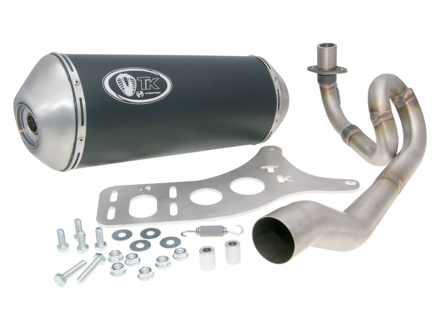 Eșapament Sport Turbo Kit GMax 4T pentru Piaggio, Vespa Modern, Derbi și alte modele 125-200cc