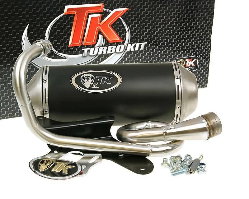 Eșapament racing scuter Turbo Kit GMax 4T pentru Piaggio, Vespa Modern, Aprilia, Derbi și alte mărci