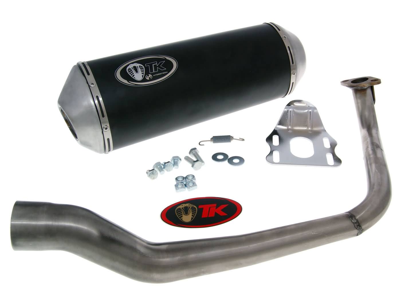 Eșapament sport Turbo Kit GMax 4T pentru SYM HD 125 EVO, HD 125 07-08, HD 125 09-12, HD2 125 12-15