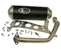 Eșapament Racing Scuter Turbo Kit GMax 4T pentru Kymco Agility 125 City, Agility 125 City+