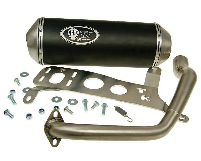 Eșapament Racing Scuter Turbo Kit GMax 4T pentru Kymco Agility 125 City, Agility 125 City+