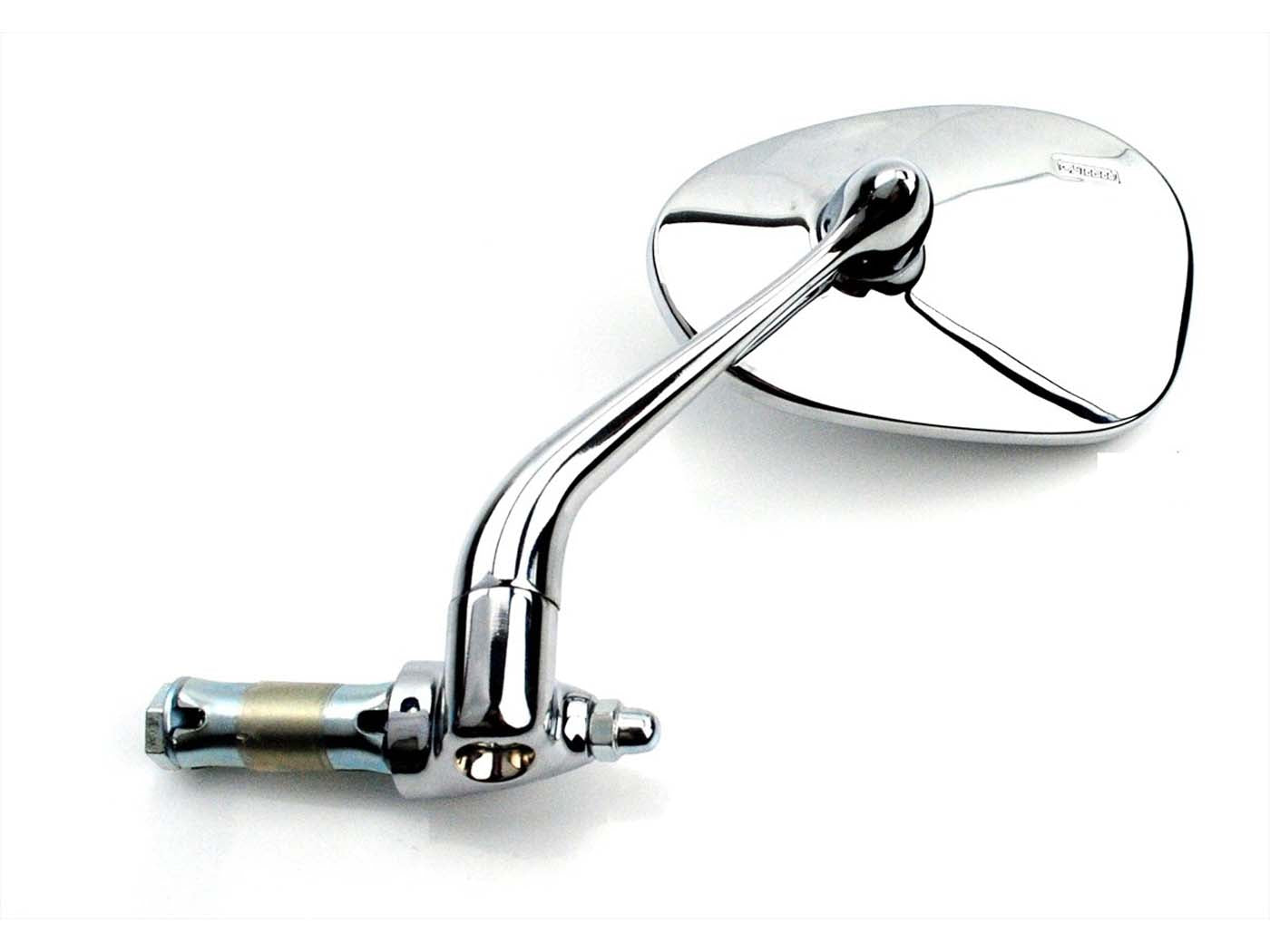 Oglindă bumm Interioară Ghidon Cromată 22mm pentru Kreidler Flory, Florett, MF, K50, K51 și alte modele