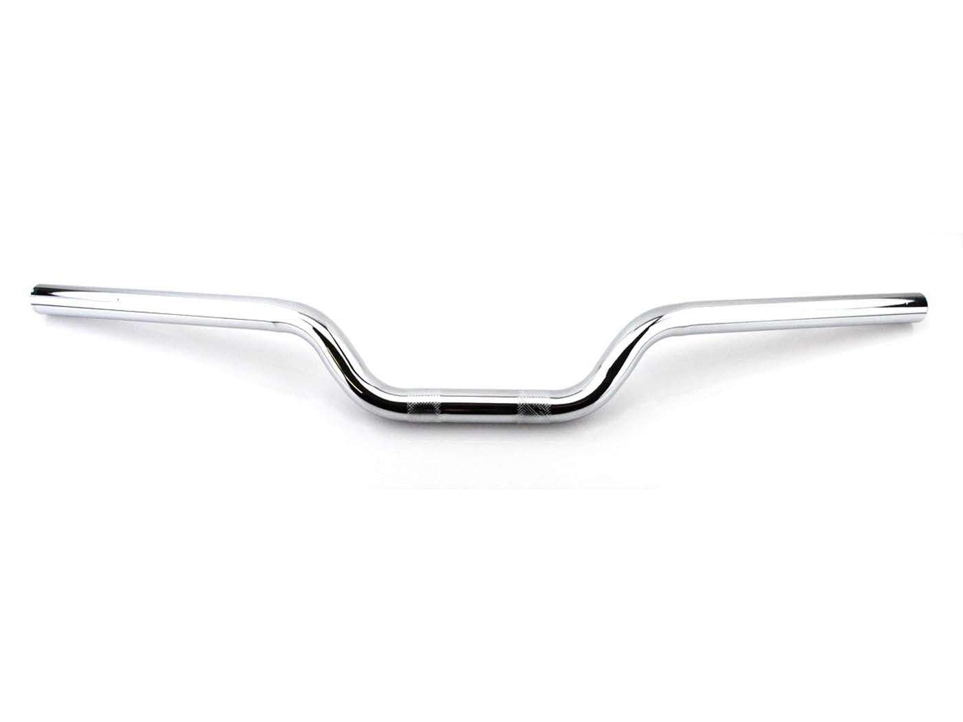 Ghidon motocicletă cromat 22mm 630mm 70mm pentru Zündapp KS 80, Simson S51, SR 50, Kreidler Florett și alte modele