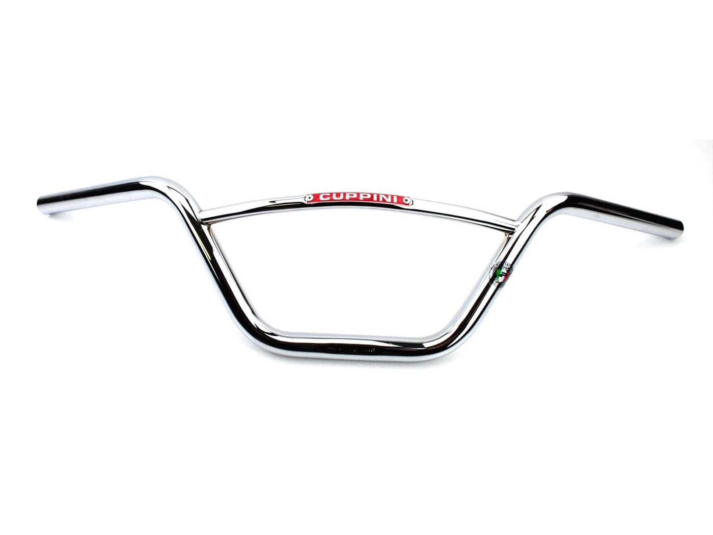 Ghidon Cuppini cromat 680mm x 150mm pentru Hercules, Kreidler, Zündapp și alte modele