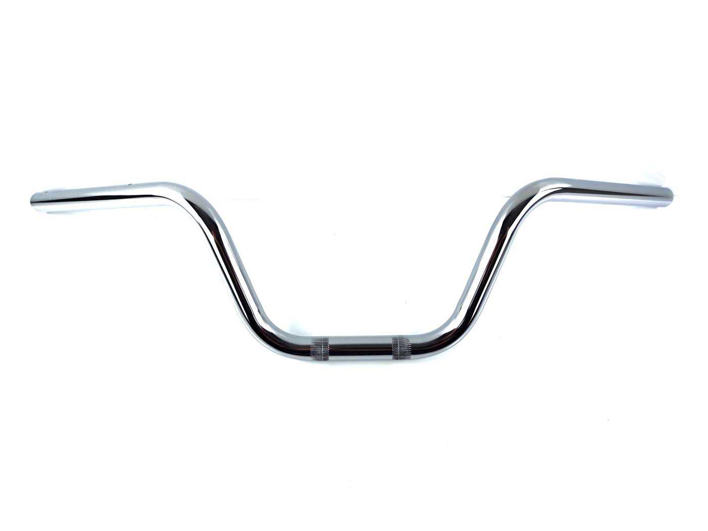 Ghidon motocicletă cromat 680mm 160mm 130mm pentru Hercules, Kreidler, Puch, Zündapp și alte modele