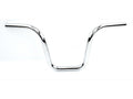 Ghidon Cuppini cromat 22mm 610mm pentru Zündapp ZD, ZR, ZA, ZS, ZX, Kreidler MF 2, Hercules Prima M5, Puch Maxi și alte modele