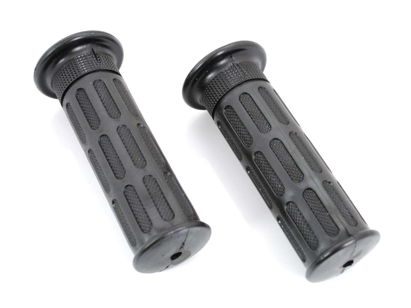 Manșoane ghidon negre 22/24mm 110mm pentru Kreidler, Simson, Hercules, Zündapp și alte modele