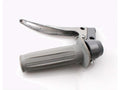 Manșon ghidon aluminiu gri 22mm 105mm 26mm pentru Hercules, Kreidler, Zündapp și alte modele