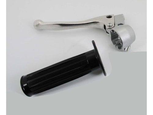 Armătură pârghie ambreiaj aluminiu 22mm negru 105mm pentru Hercules, Kreidler, Zündapp, moped