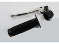 Mâner ambreiaj aluminiu 22mm negru 105mm pentru Zündapp, Kreidler și alte modele