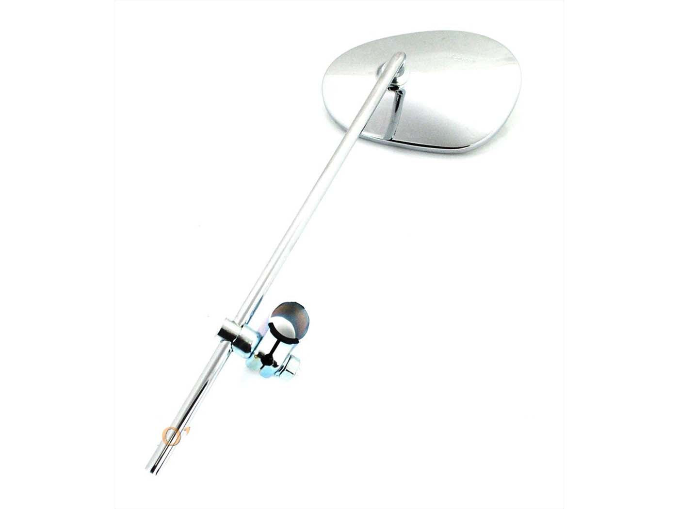 Oglindă tip rinichi 90mm 135mm 300mm 22mm pentru Zündapp, Puch, NSU, Miele, DKW și alte modele