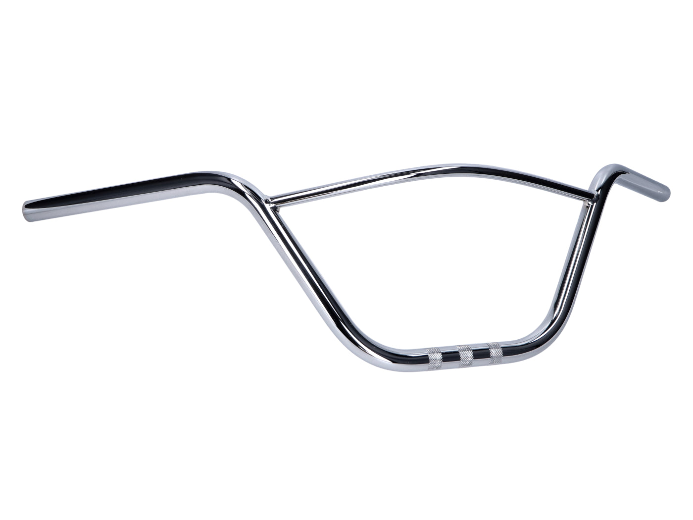 Ghidon Motocicletă NTS Parts 780x220mm Cromat pentru Zündapp, Tomos, Hercules, Kreidler și alte mărci