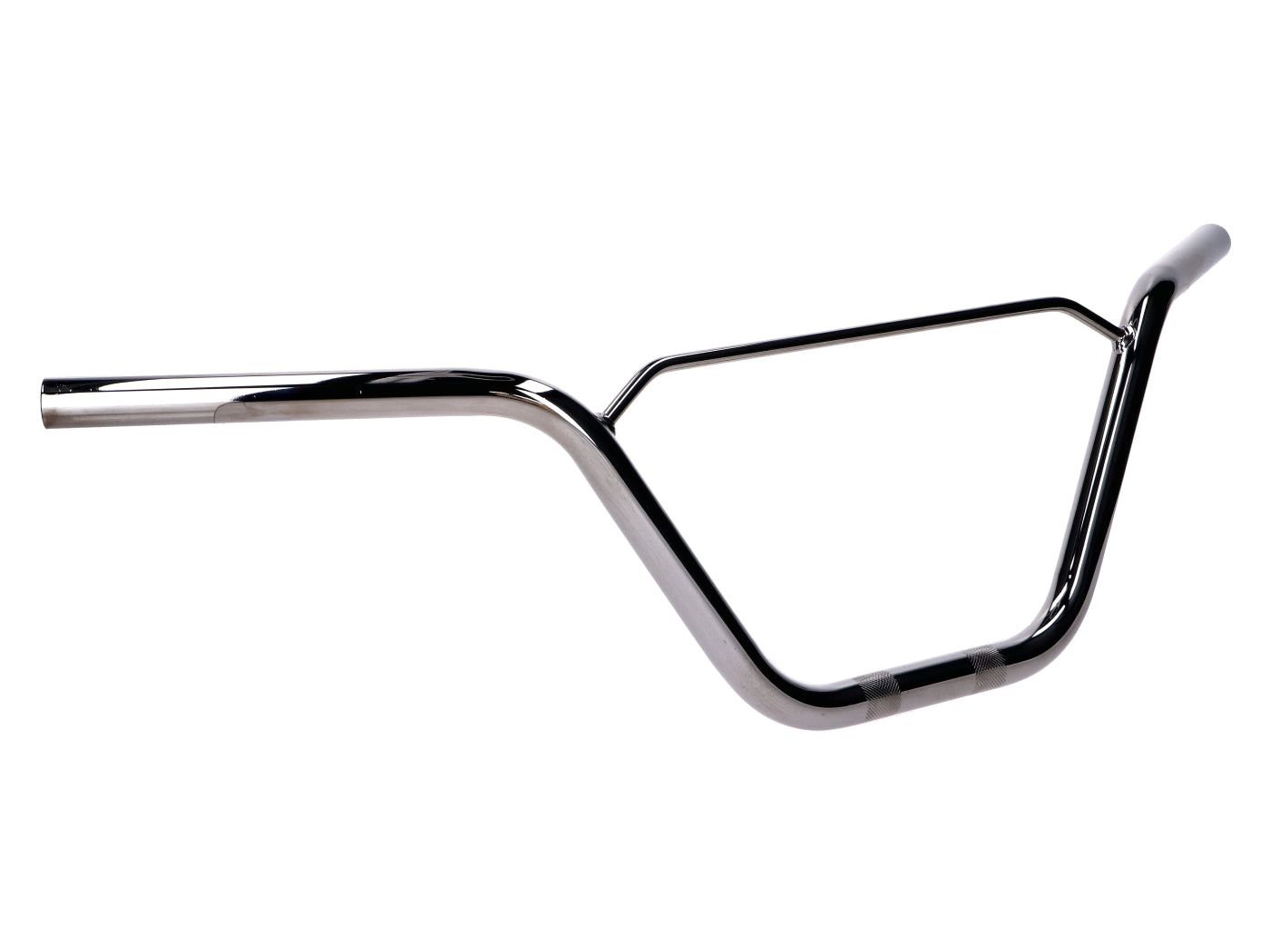 Ghidon motocicletă cu traversă 22mm 740mm cromat universal