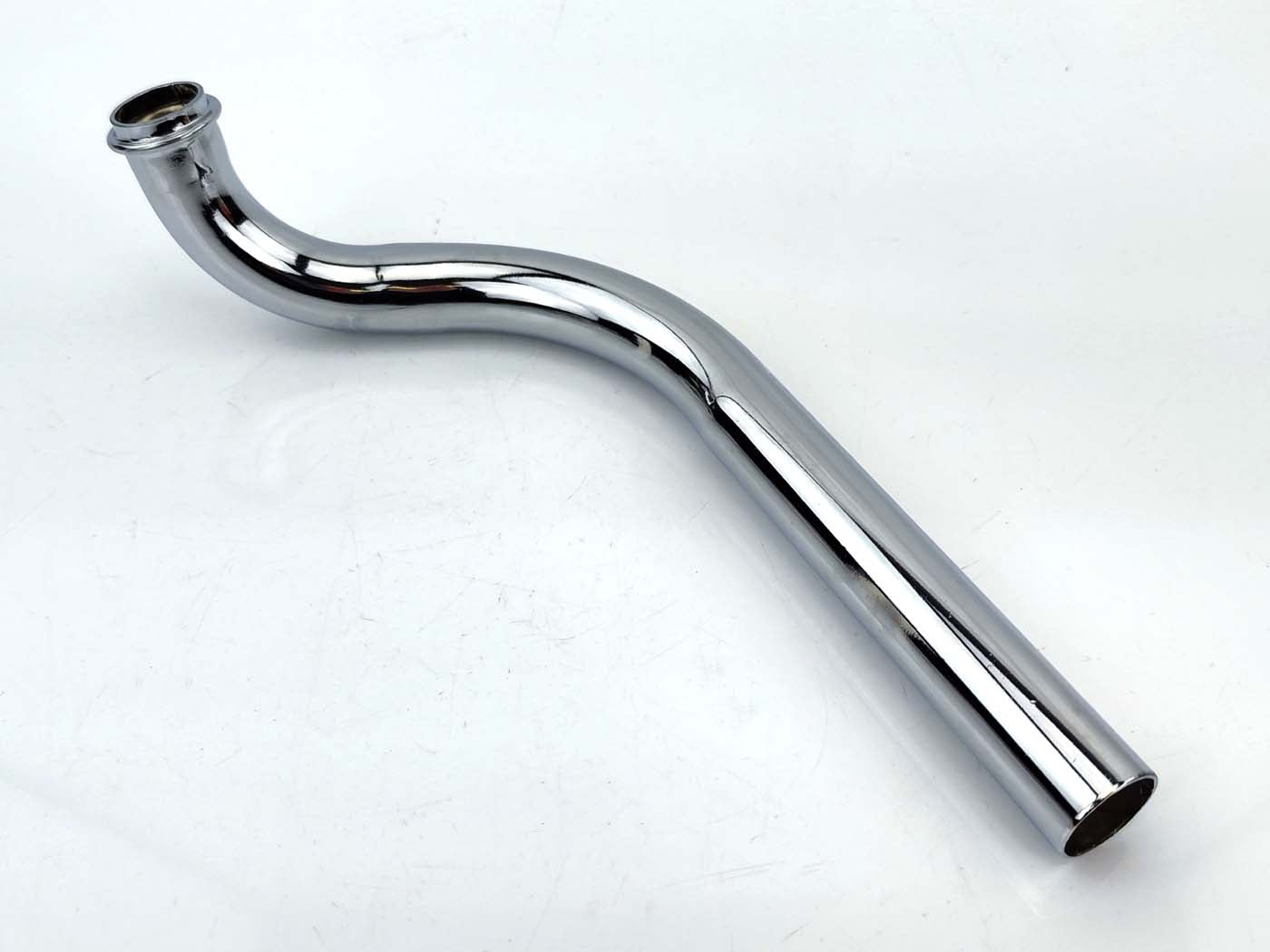 Colector eșapament oțel 28mm cromat pentru Kreidler Flory, Florett și alte modele