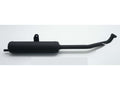 Eșapament Sito negru 22mm pentru Piaggio Si