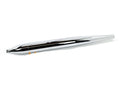 Eșapament formă țigară 60mm 690mm 26mm cromat pentru Zündapp Super Combinette, Sport Combinette, Falconette și alte modele