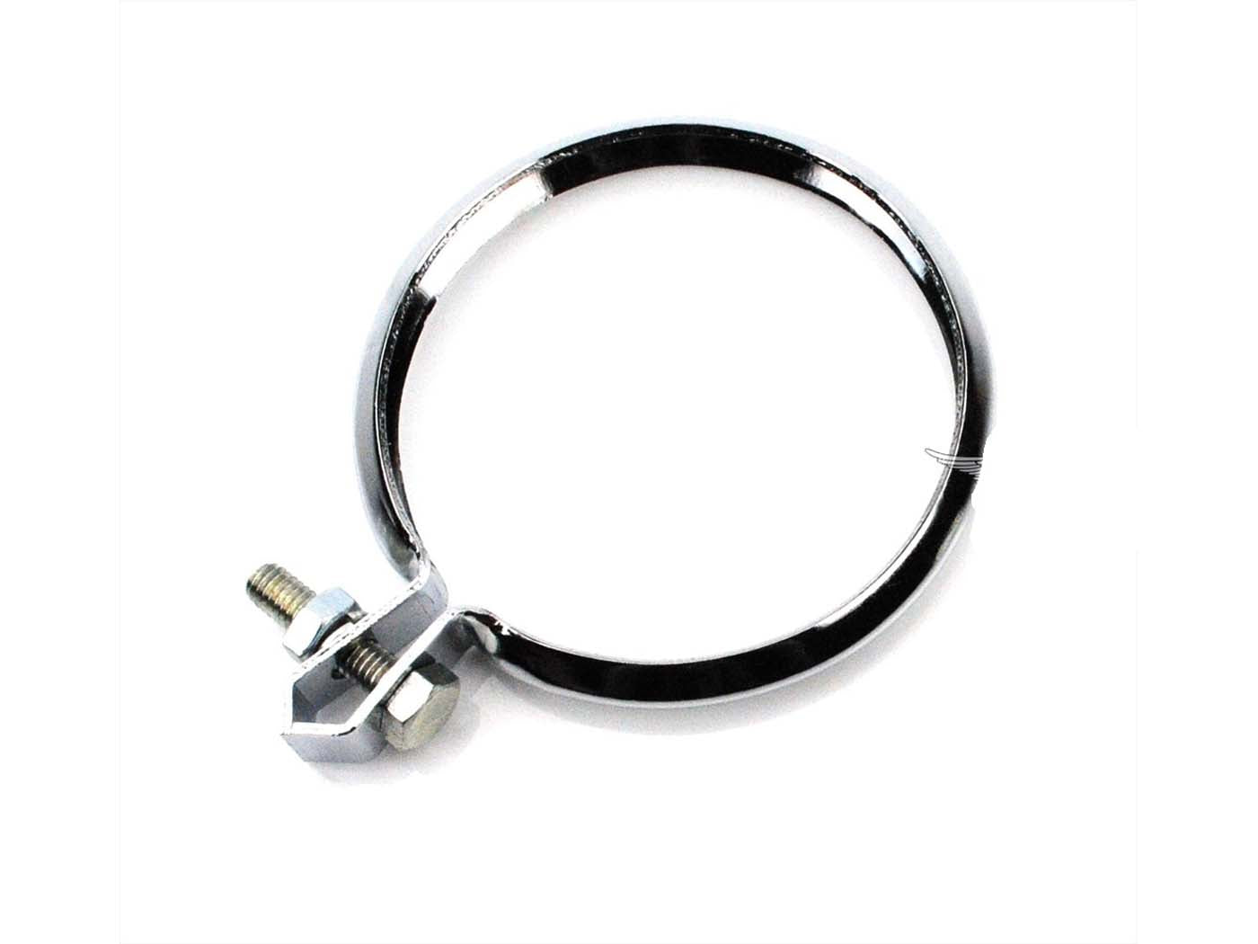 Colier fixare capăt țeavă eșapament pentru Simson KR51 Schwalbe, SR 50, SR 80, Sperber SR4-3, Habicht SR4-4, Star SR4-2 și alte modele