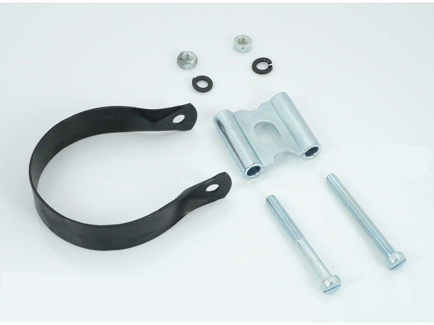 Set suport eșapament 67mm cu șuruburi pentru Peugeot 103 AC 50 2T