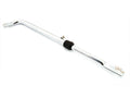 Suport eșapament cromat reglabil 325-470mm orificiu 10mm pentru Hercules, Kreidler