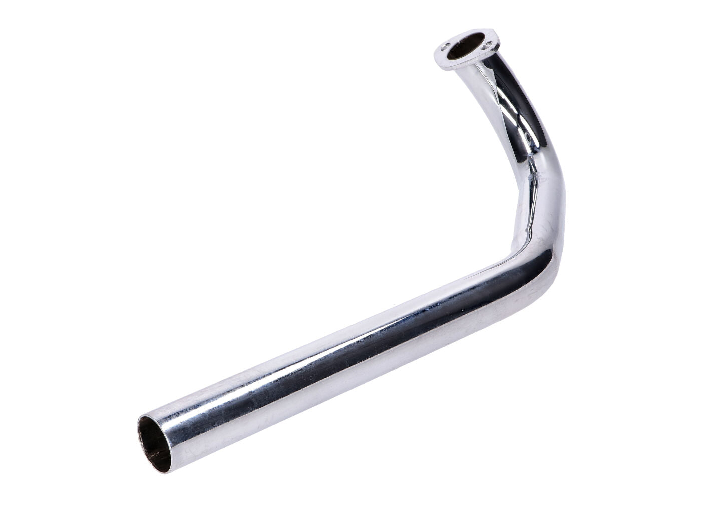 Colector eșapament NTS Parts oțel 28mm distanță găuri 42mm pentru Puch MS 50, VS 50, MV 50, DS 50, VZ 50 și alte modele