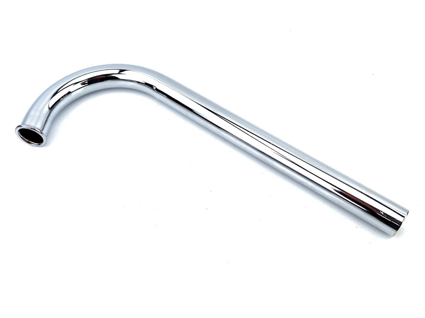 Colector eșapament cromat 28mm 380mm pentru Hercules, Kreidler
