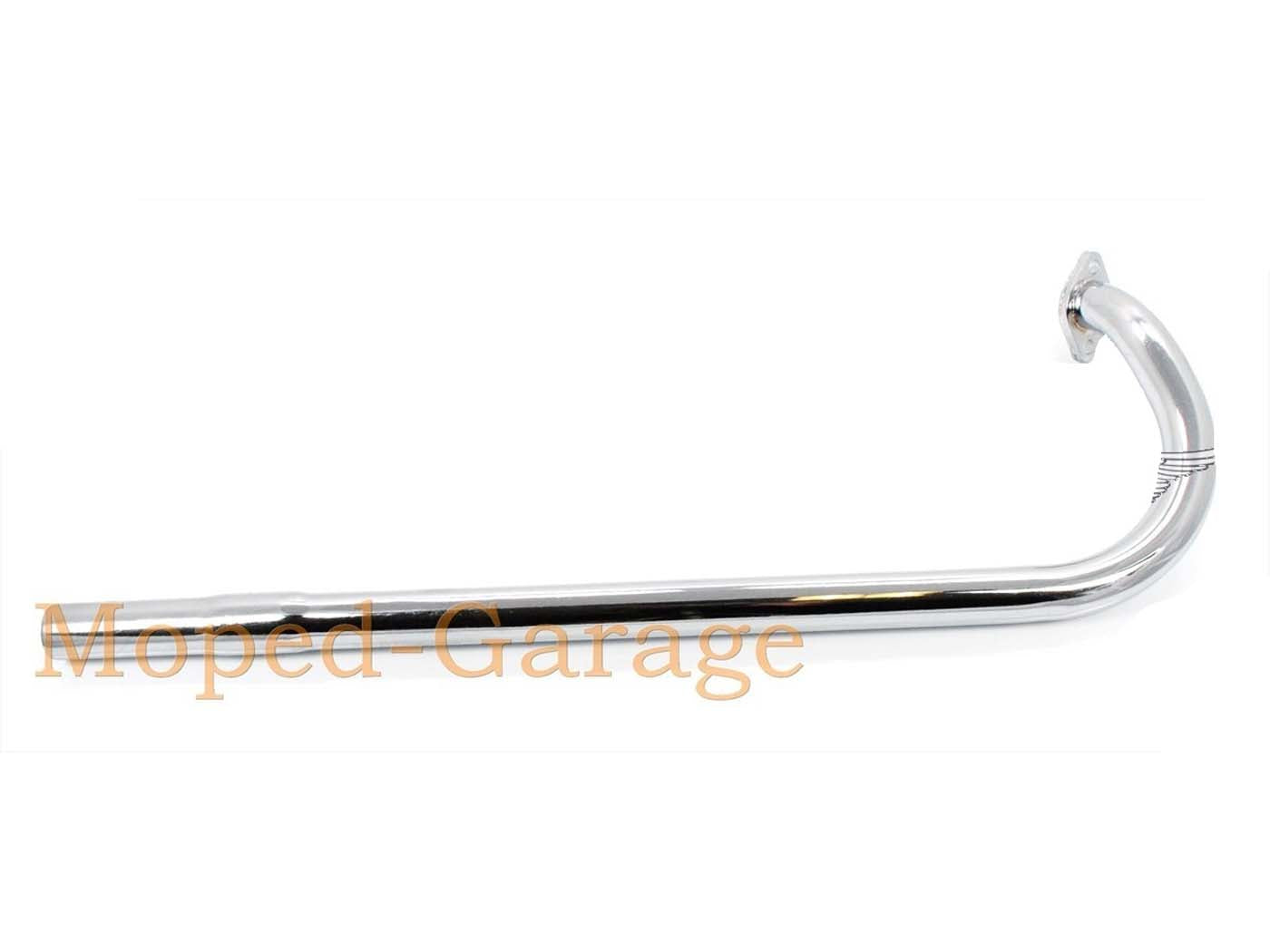 Colector eșapament oțel cromat 500mm 24mm pentru Zündapp TS ZD 20/25/50 (442-L0)