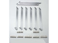Spite cromate 160mm cu niplu set 36 bucăți pentru Puch MS 50, VS 50 Colibri, MV 50, DS 50, MS 25