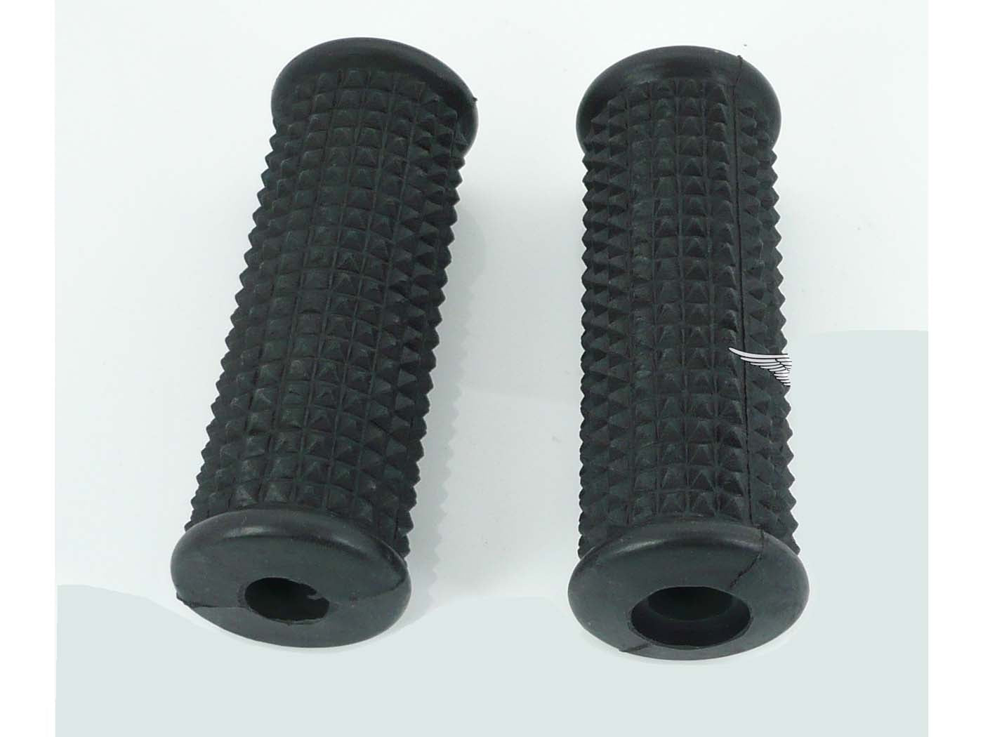 Repauși din cauciuc 120mm x 40mm negri pentru BMW, NSU, Miele, DKW, Rixe