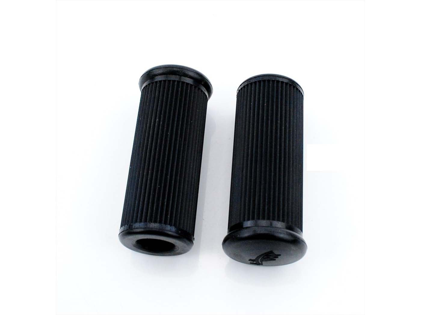 Cauciuc repaus picior Drilastic Negru 90x35mm pentru Zündapp KS 50, KS 80, KS 80 Touring, KS 80 Super, SX 80 și alte modele
