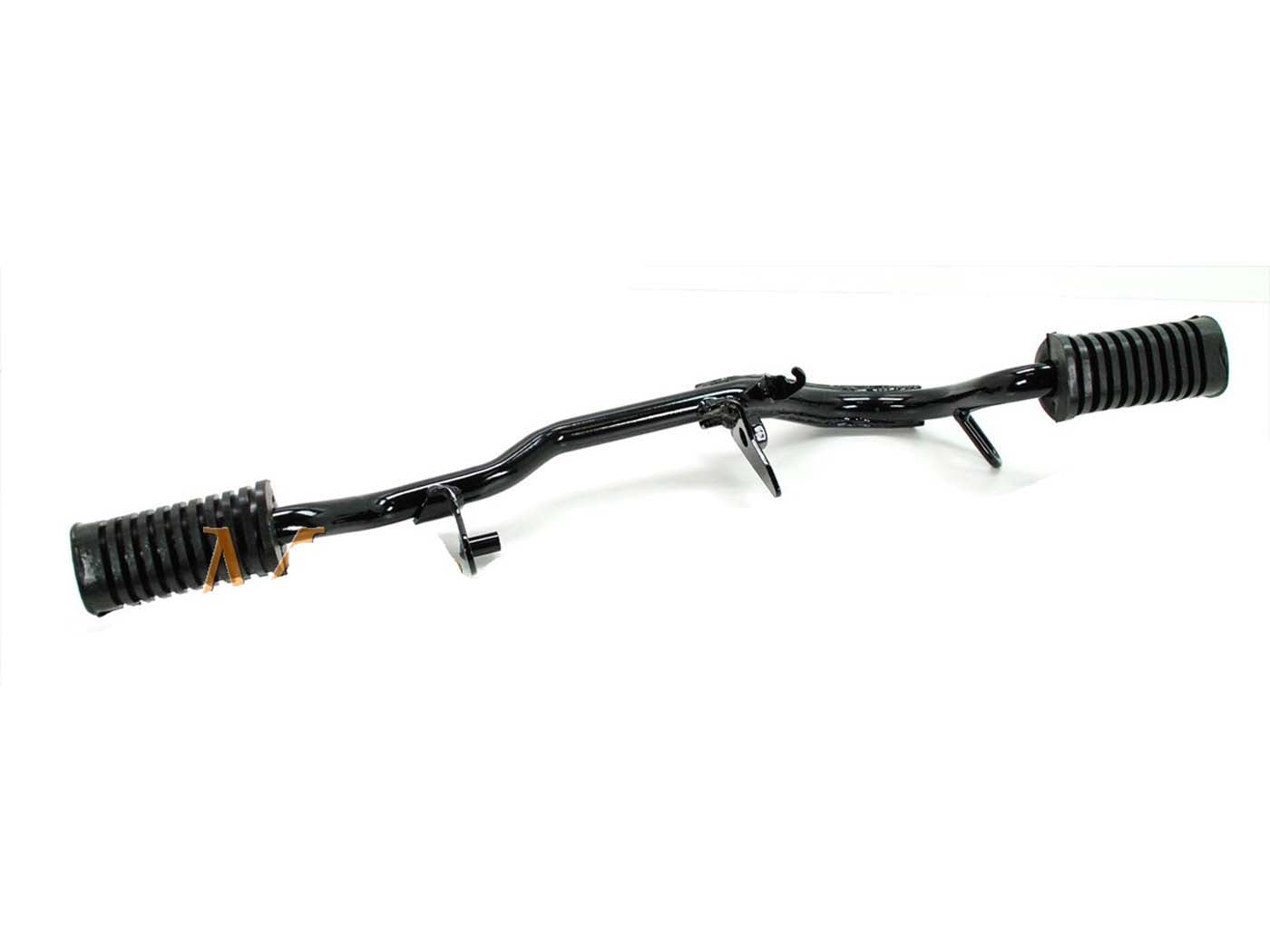 Tub repaus picior oțel negru cu cauciucuri pentru Honda MB 50 Mokick