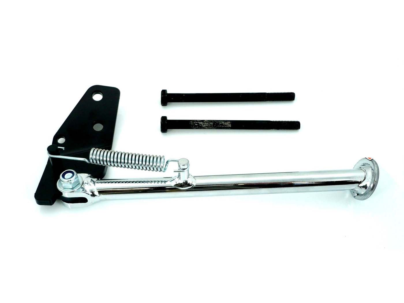 Cric lateral cromat 310mm cu șuruburi de fixare pentru Kreidler RMC E50, RMC D125, RMC F125, Florett RS-GS