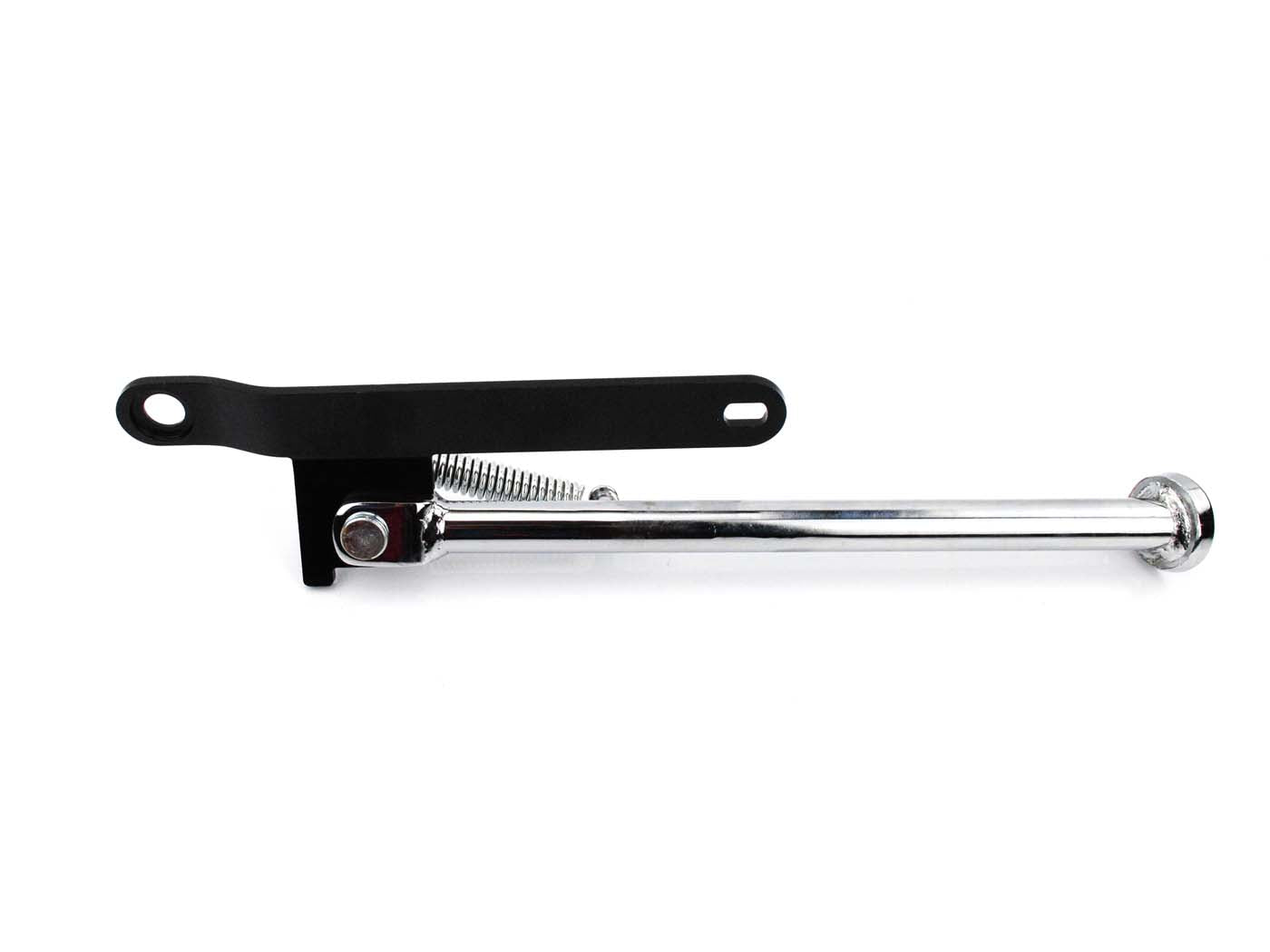 Cric lateral oțel 340mm cromat negru pentru Zündapp C 50 Sport, GTS 50, KS, CS, CX și alte modele