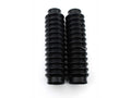 Burduf furcă telescopică cauciuc negru 28/33mm 180mm pentru Kreidler Flory MF 22, MF 23, MF 32, Tomos A 3, A 35
