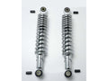 Set amortizoare MKX cromate 310mm reglabile în 5 trepte pentru Zündapp, Hercules, Puch și alte modele