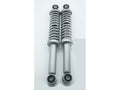 Set amortizoare gri 290mm bucșe 8mm arc 6mm pentru Kreidler, Puch, Zündapp și alte modele