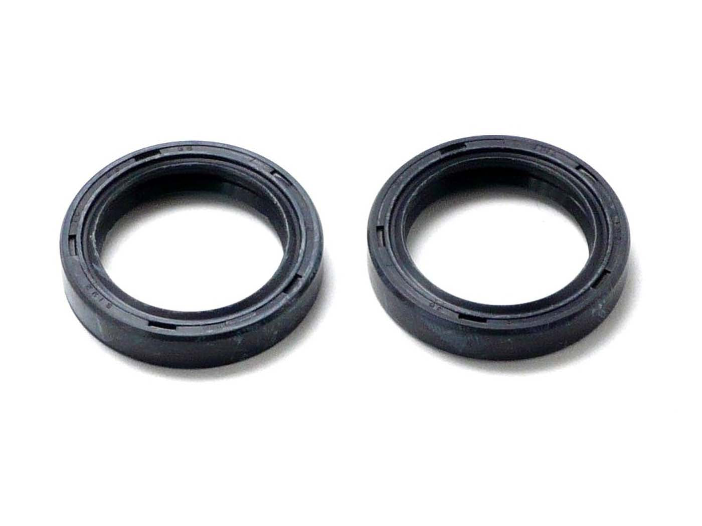 Set simering furcă telescopică 28x38mm negru pentru Zündapp CS 50 (448-01L0), CS 50 (448-01L1), CS 50 (448-01L3), Hai 50 (448-11L0), Hai 50 (448-11L1)