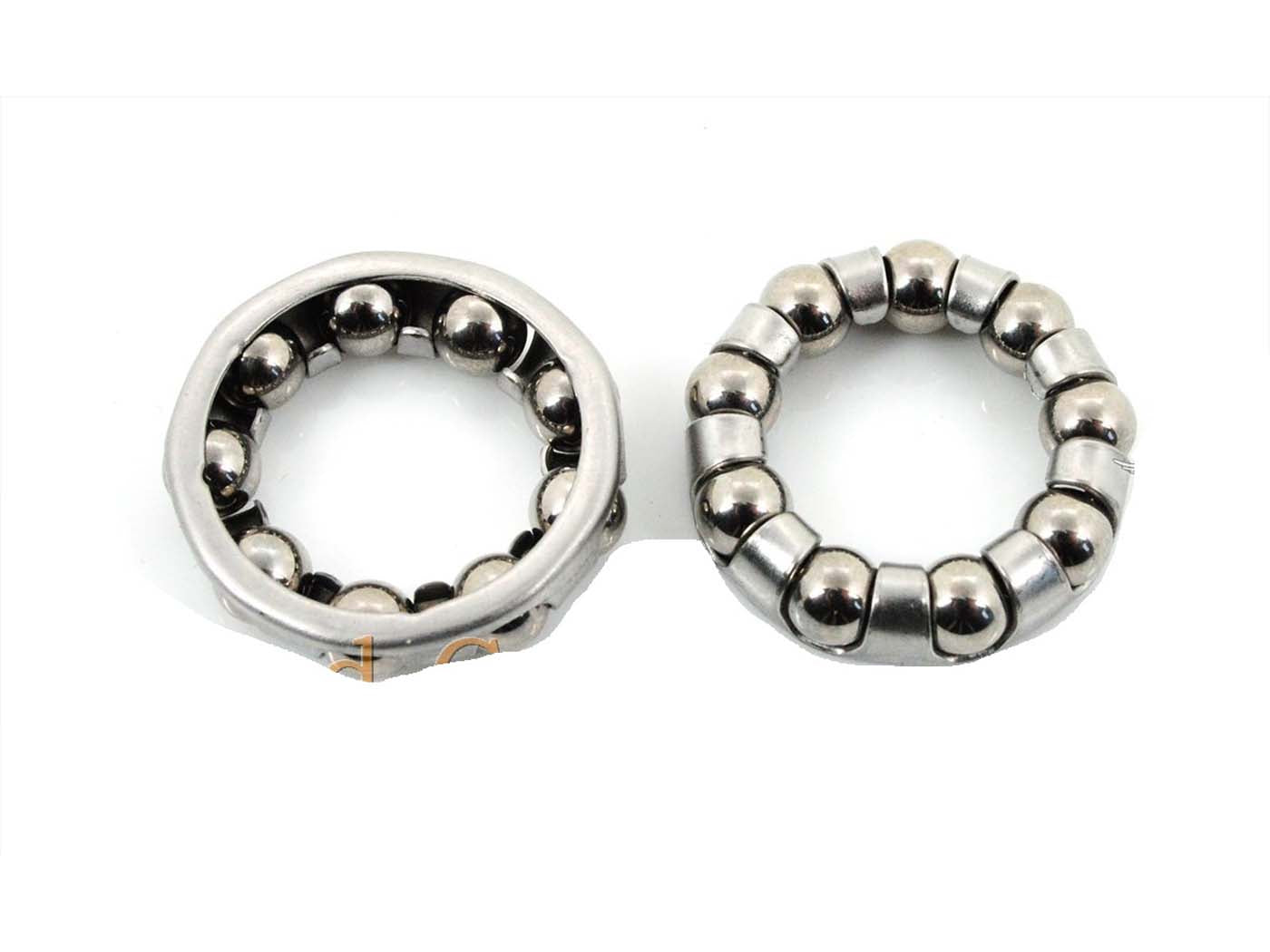 Rulment roată 29,5x17,5x7mm bile 6,35mm pentru Zündapp Super Combinette 50, Falconette 50, ZD 20, ZD 30, ZR 10 și alte modele