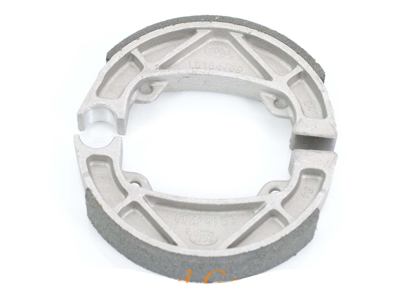 Saboți de frână 120mm pentru Kreidler Florett RS-GS, Flory MF 23, Puch Monza M50 Sport