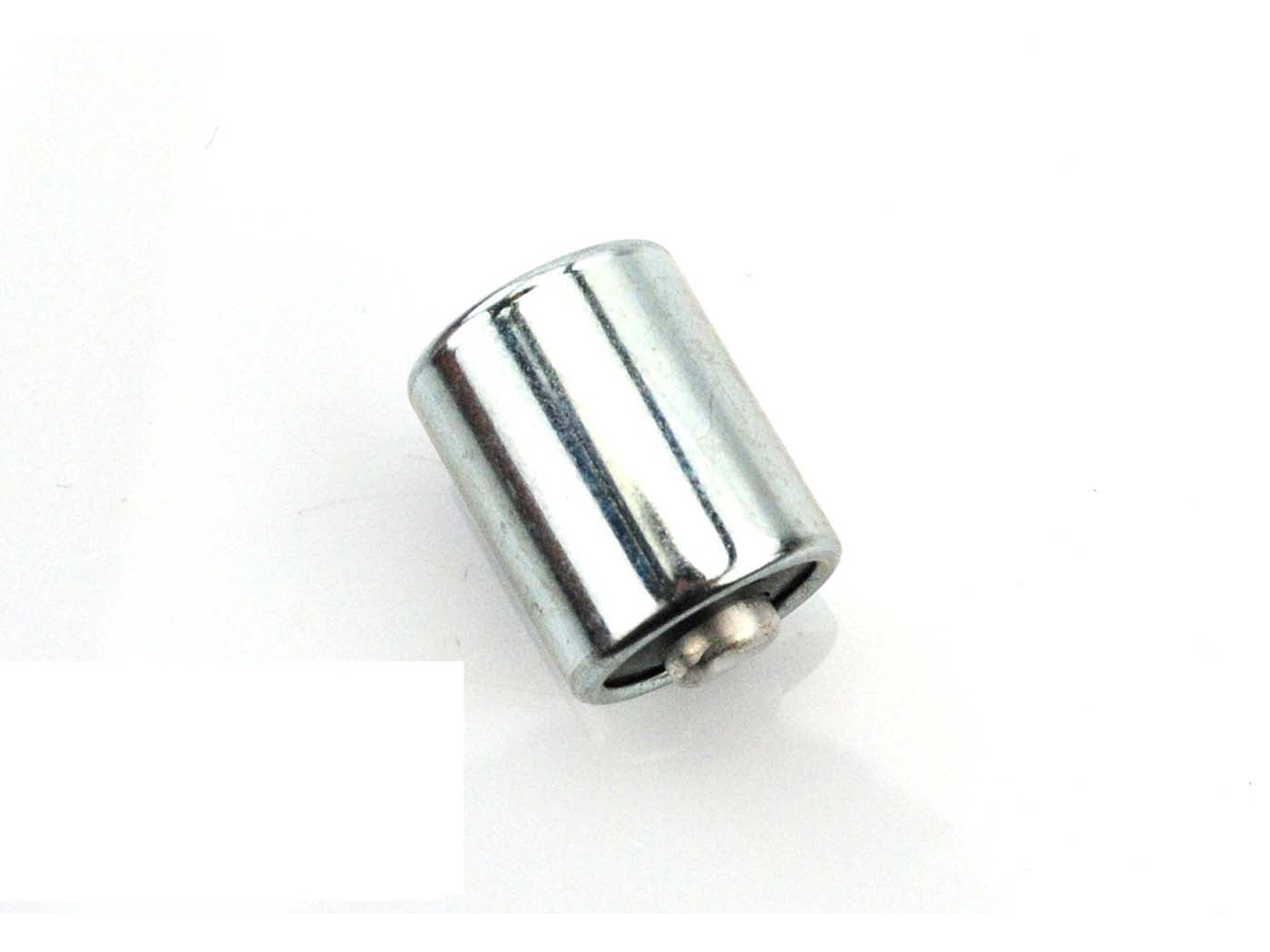 Condensator Goebel 18mm x 23mm contact lipit pentru Zündapp, Puch, Kreidler și alte modele