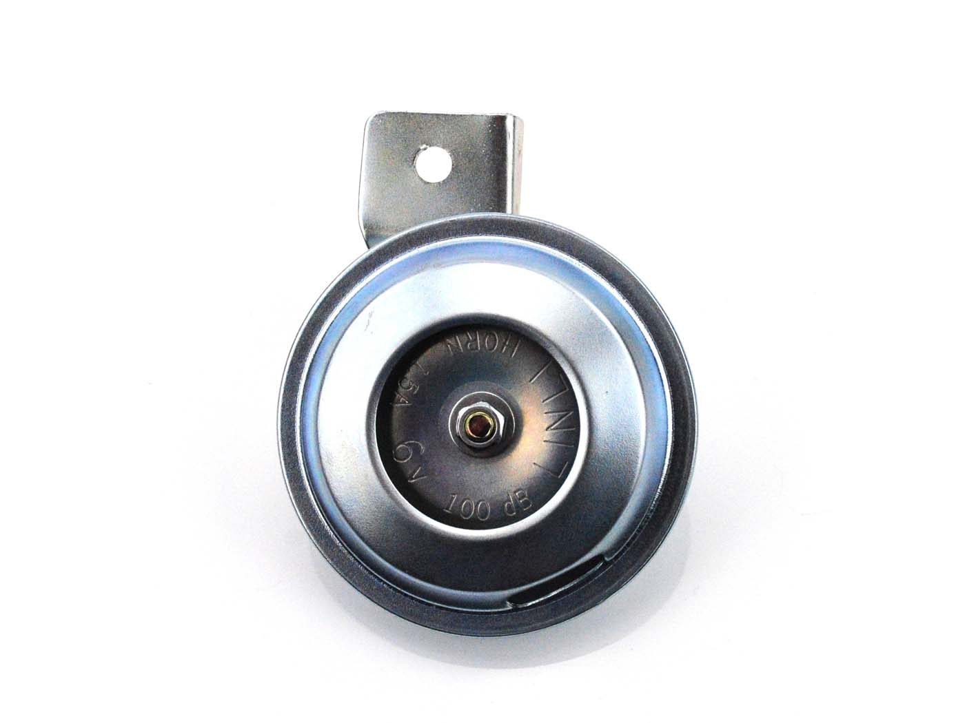 Claxon curent continuu 6V 1.5A 100dB 70mm pentru Zündapp, Kreidler, Piaggio și alte modele